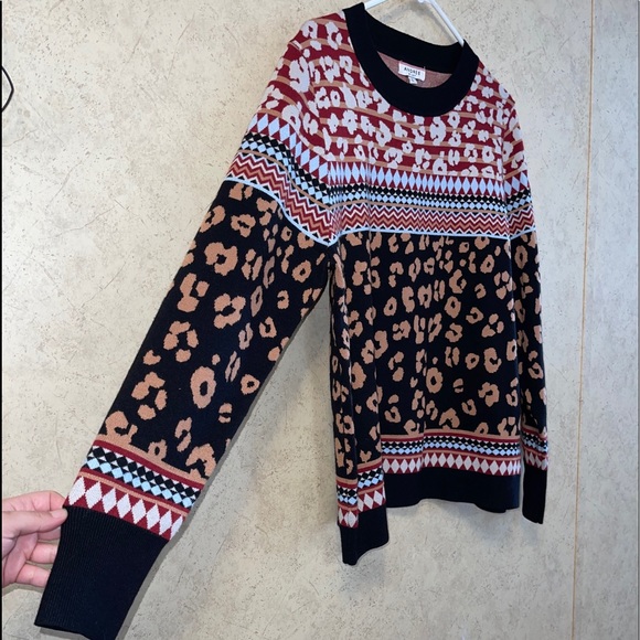 Andree leopard Sweater - Picture 3 of 5